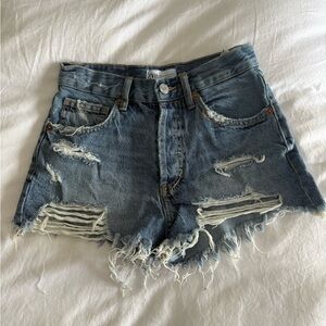 Zara denim shorts